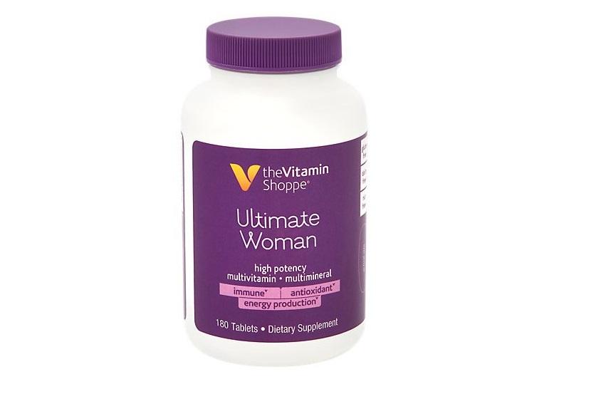 Multivitamínico The Vitamin Shoppe Ultimate Woman 180 Tabletas Precio